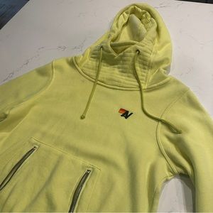 Aviator Nation Ninja Hoodie Bright Yellow Small